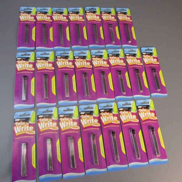 PenAgain Twist 'n‎ Write Pencil Lead Refills (00078) NEW Lot of 22 Packs - Picture 1 of 6